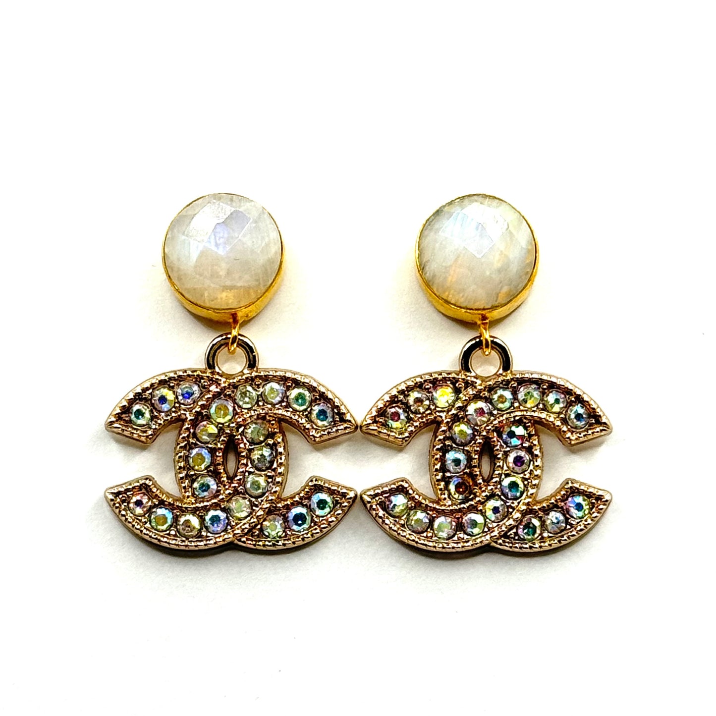 Sparkly & Iridescent Earrings