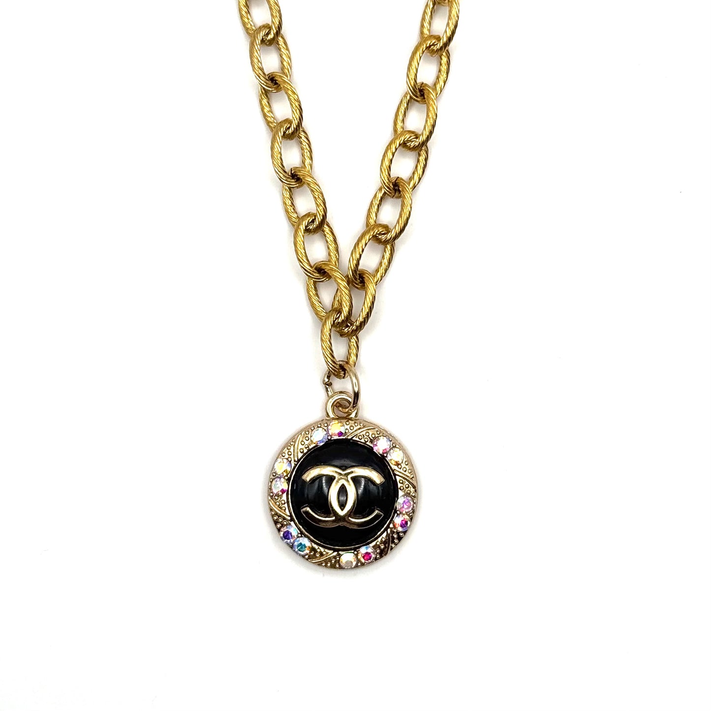 Black & Sparkle Necklace