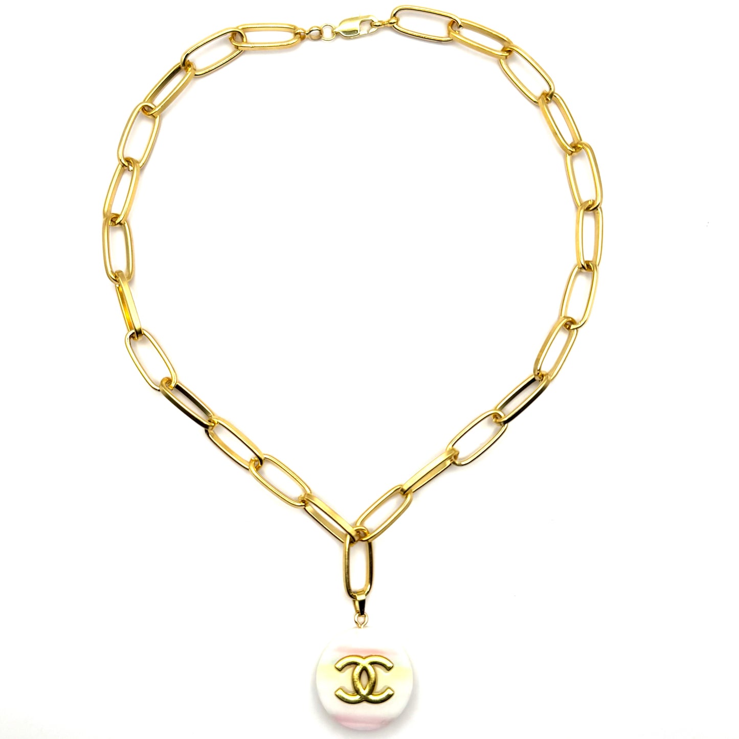 Circle Light Rainbow Necklace